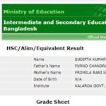 HSC Exam Result 2024